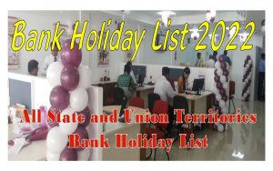 [PDF] 2022 Bank Holiday Calendar | Bank Holidays 2022 India pdf | List